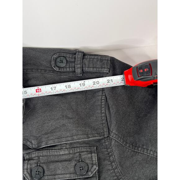 Kane & Unke Men's XXL Military Style Jacket Gray Coat Lined Cotton Blend Pockets - Picture 13 of 16